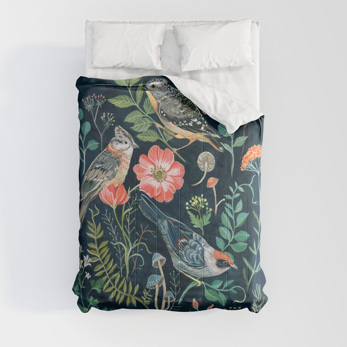 Birds Garden Comforter