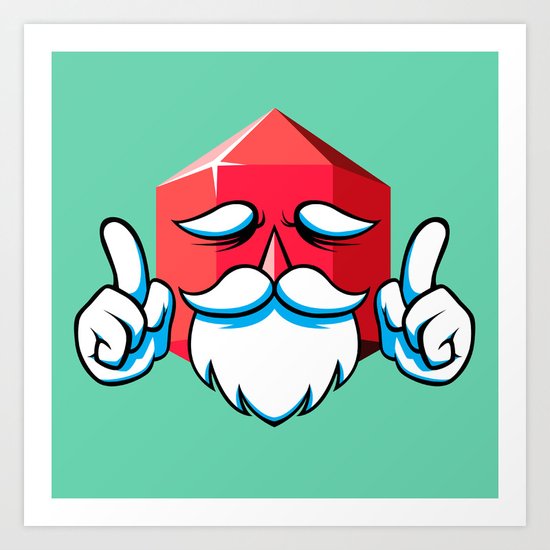 Game Master Art Print