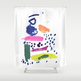 Weather in a week Shower Curtain