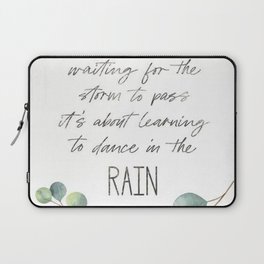 Dance in the Rain Art Wall Indoor Room Laptop Sleeve