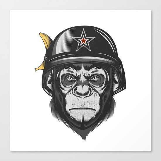 Monkey Canvas Print