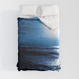 Moon on the Water Duvet Cover