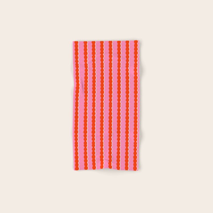 Hot Pink Towel Sets Bath Hand Towels Society6
