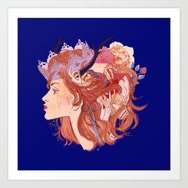 Christine and the Queens Art Print