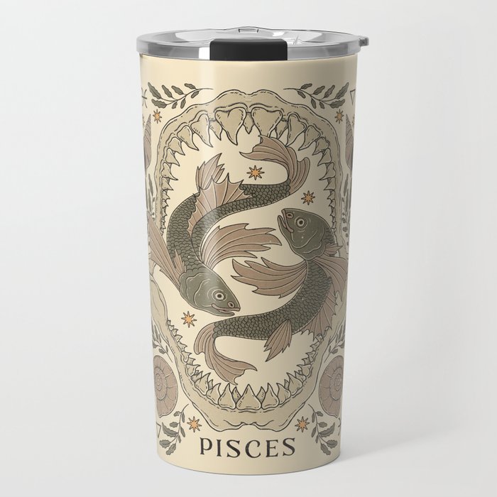 Pisces, The Fishes Travel Mug