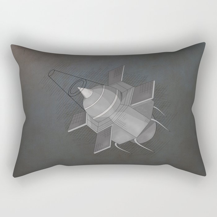 To the Moon and back Rectangular Pillow