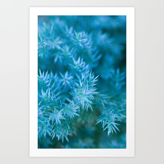 ENCHANTED GREEN #1 #art #society6 Art Print