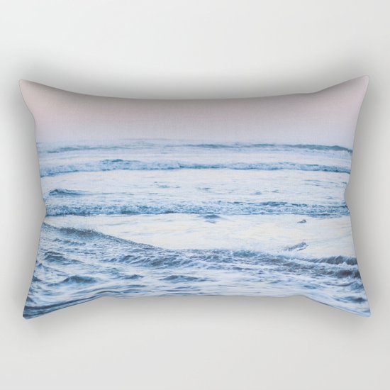 Pacific Ocean Waves Rectangular Pillow