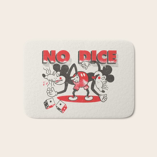 No Dice Bath Mat