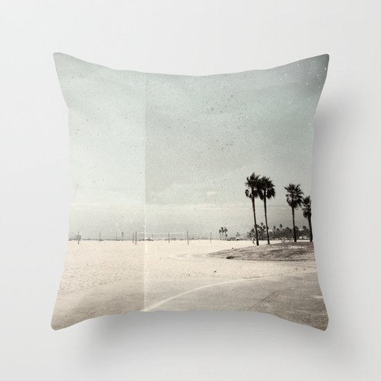Venice Beach Throw Pillow