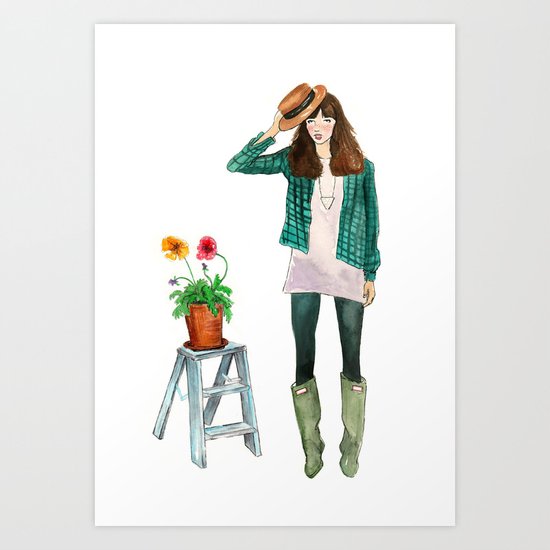 Layla Art Print