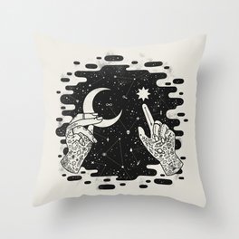 Look to the Skies Throw Pillow
