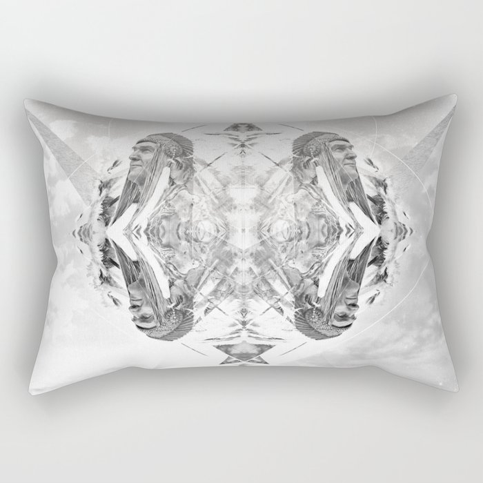 Dualism Rectangular Pillow