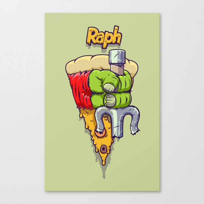 Hands of the Heroes: Raphael TMNT Canvas Print