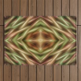 Abstract painting color texture Outdoor Rug