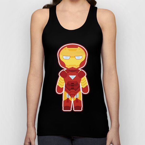 Chibi Iron Man Unisex Tank Top