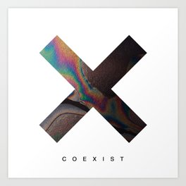 The xx - Coexist Art Print
