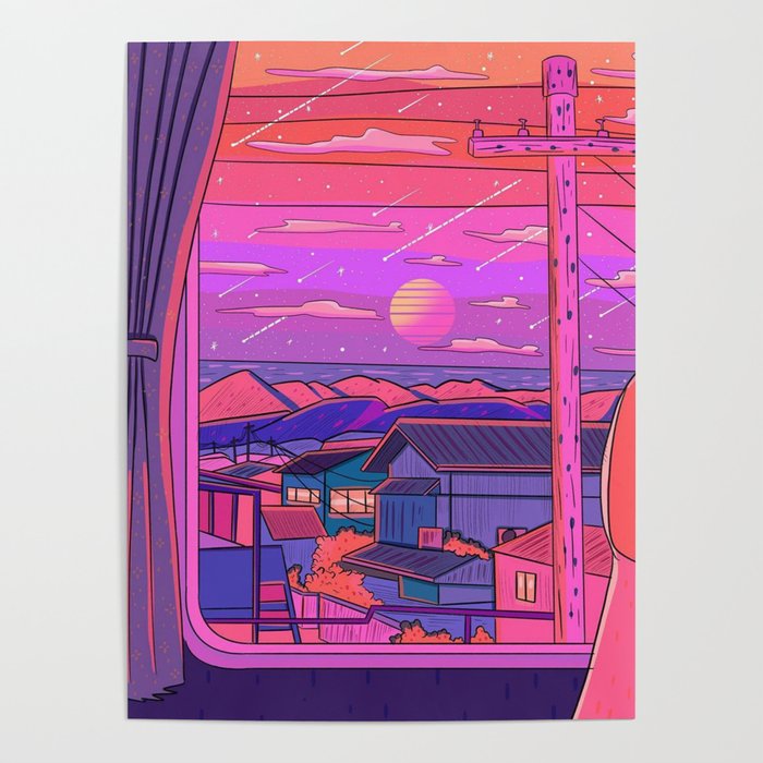 Sunset  Poster