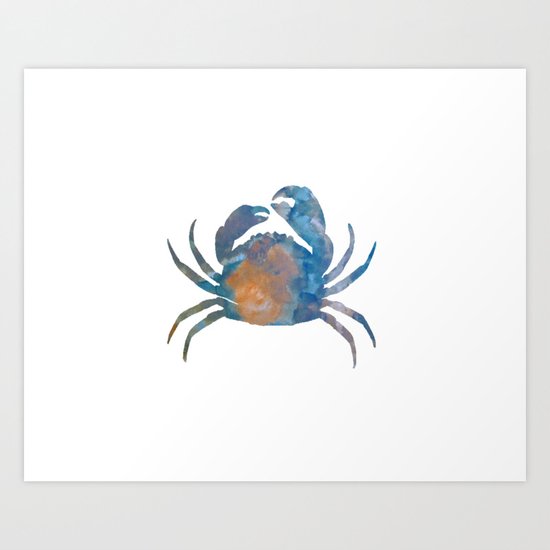 A Crab Art Print
