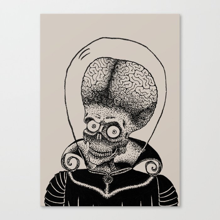 Mars Attacks! Canvas Print