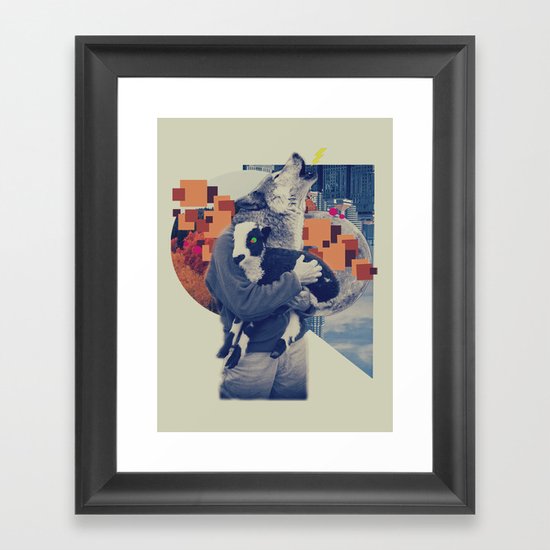 VI Framed Art Print