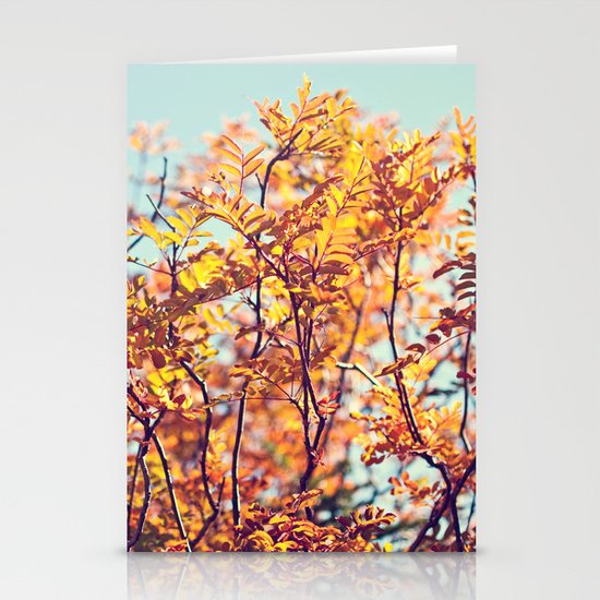 Mountain Fall Stationery Cards
