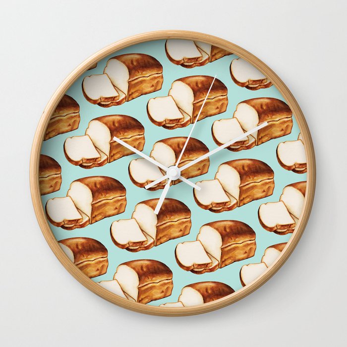 Bread Pattern Wall Clock