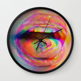 Feel The Funk Wall Clock | Stoner, Weird, Vibe, Lsd, Techno, Music, Trippy, Collage, Vibes, Love 