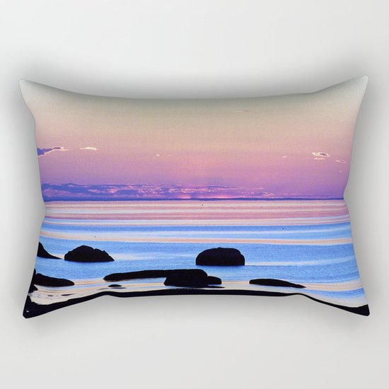 Remembering the Sunset Rectangular Pillow