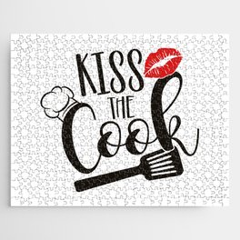 Kiss The Cook Jigsaw Puzzle