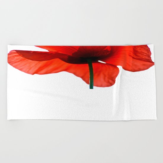 Simply Red Beach Towel