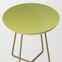 Comic background. Halftone dotted retro pattern with circles, dots, design element. Pop art style. Vintage illustration Green color Side Table