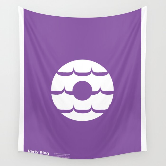 "Party Ring" Biscuit poster Wall Tapestry