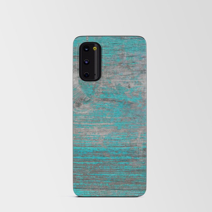 Faded Painted Wood 2 Android Card Case