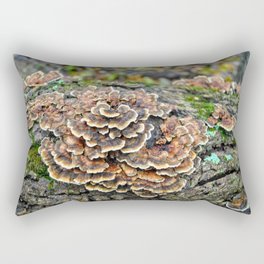 Fungus in the Woods Rectangular Pillow