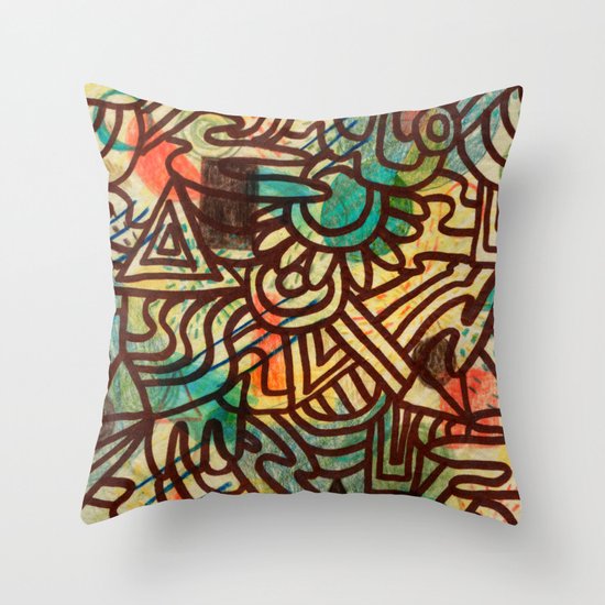 Random Memories Throw Pillow