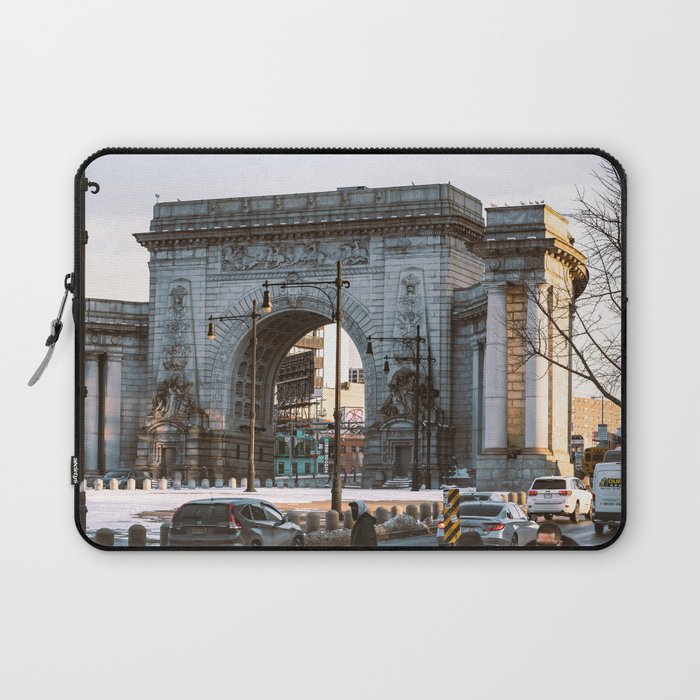 Walk in the City | NYC Travel Photography Laptop Sleeve