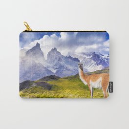 Patagonia landscape in Torres del Paine, Chile Carry-All Pouch
