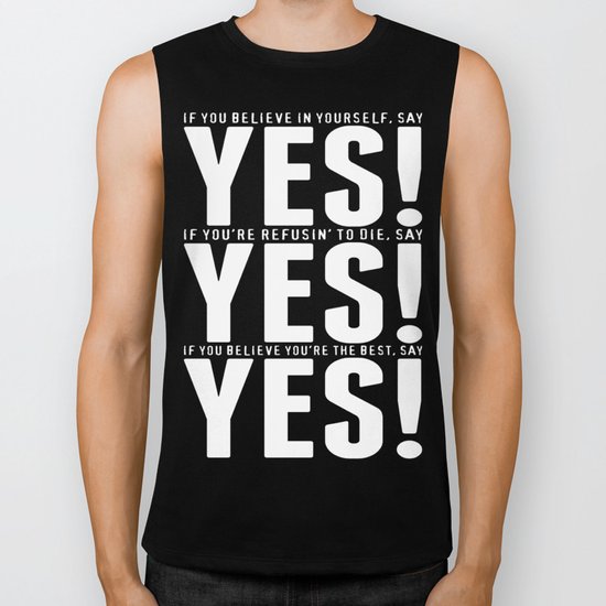 YES! YES! YES! Biker Tank