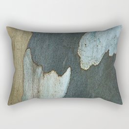 Eucalyptus Tree Bark and Wood Abstract Natural Texture 33 Rectangular Pillow