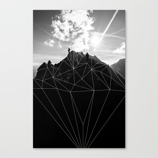 Crystal Mountain II Canvas Print