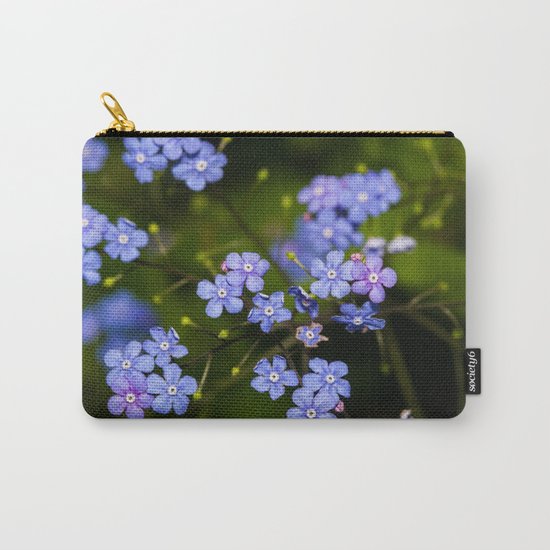 Purple flower Carry-All Pouch