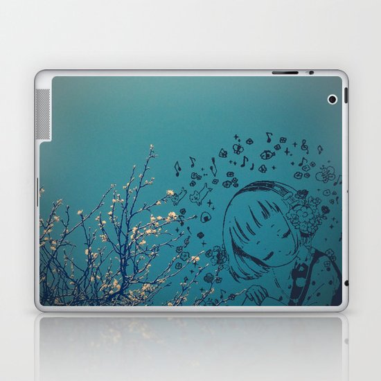 Sounds of new spring Laptop & iPad Skin