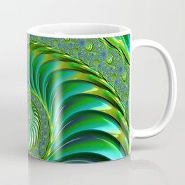 Iridescent Spiral Coffee Mug