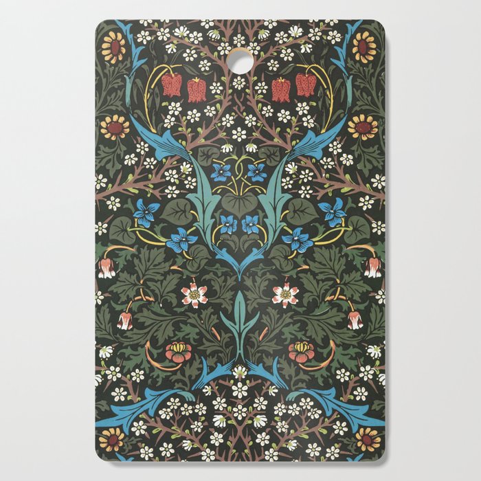 Botanical Floral Tulips - William Morris  Cutting Board