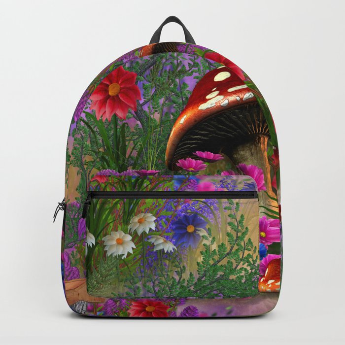 Mushroom Fantasy Garden Backpack