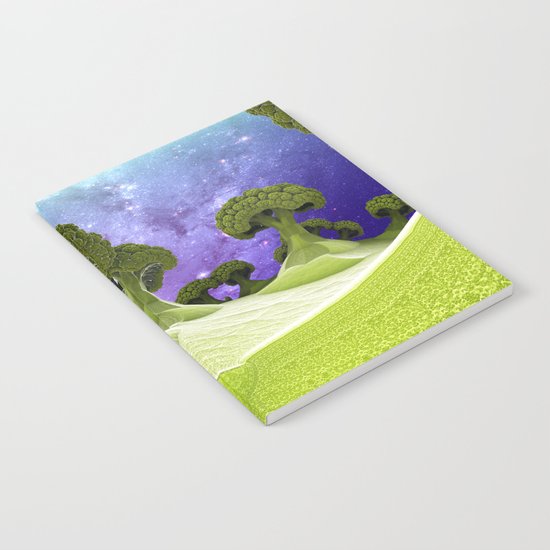 Broccoli Planet / / #fractal #fractals #3d Notebook