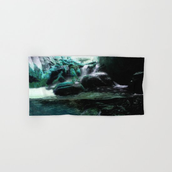The Tourmaline Showers of the Underground Cavern Hand & Bath Towel