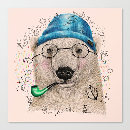 Polar Sailor Canvas Print