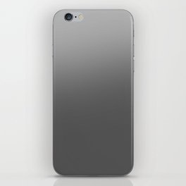 Grey And White Gradient iPhone Skin